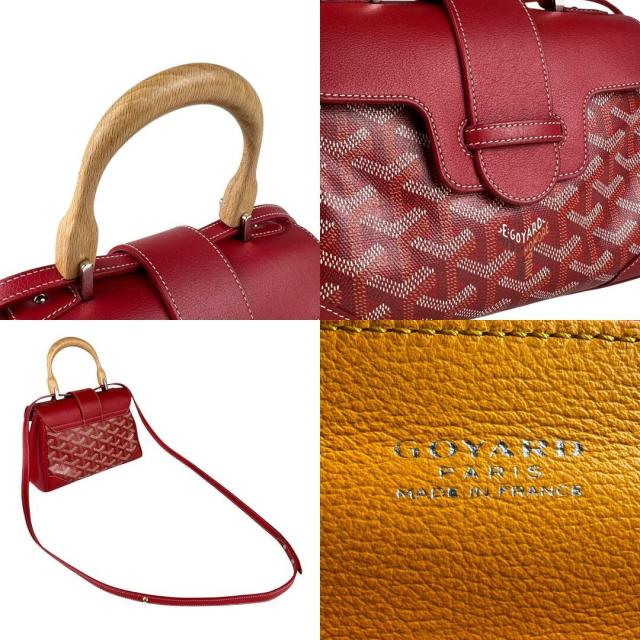 ゴヤール GOYARD ハンドバッグ ショルダーバッグ サイゴン ミニ PVC